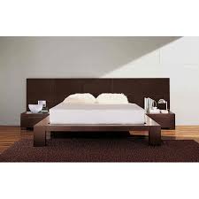 Maybe you would like to learn more about one of these? Yoko King Size Platform Bed Brown Leather Headboard Yumanmod