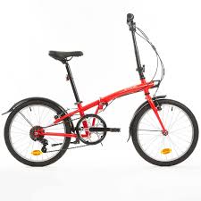 World's biggest sports retailer, decathlon. Tilt 120 20 Folding Bike Red Decathlon