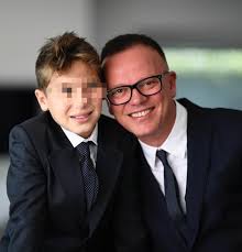 ♥ gigi d'alessio the best! Anna Tatangelo And Gigi D Alessio The First Communion Of Their Son Andrea Photo