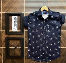 Stylelocker In On Instagram Brand Allen Solly Best Quality Latest Article Print Shirt Shirts Printed Shirts Shirt Size