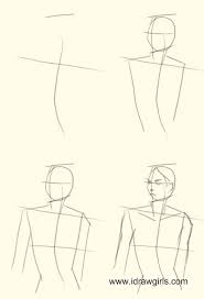 Drawing lessons drawing techniques drawing tips drawing reference female reference anatomy reference drawing ideas body drawing anatomy drawing. How To Draw Woman Upper Body Drawing And Digital Painting Tutorials Online