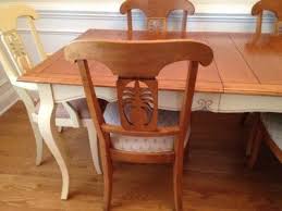 Ethan Allen French Country Legacy Collection Dining Room Table And Chairs Dining Room Table Table And Chairs Chair