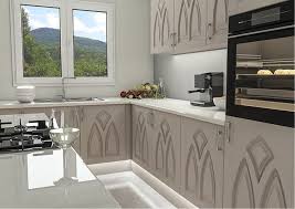 At nuform cabinetry we bring you a beautiful and classy range of ready to assemble kitchen cabinets to choose from.we. Gothic Matt Cashmere Kitchen Doors Made To Measure From 2 99