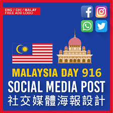 Social media influencers play an important role in driving sales and branding presence online. Custom 10 10cm 916 Malaysia Day Social Media Poster Design For Facebook Insta Twitter Shopee Malaysia