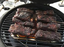 Flanken cut beef short ribs are cross cut sections from the short primal. Smoked Beef Short Ribs On The Big Green Egg Grillgirl