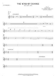 The Wind Of Change Notes For Synthesizer Synth Goblins Synth Flute Synth Pan Flute Playyournotes
