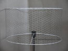 Kit Abat Jour En Grillage A L Atelier Des Abat Jour A Vannes Grillage A Poule Abat Jour Abat Jour Lampadaire