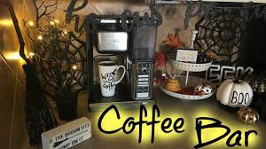 High quality coffee halloween gifts and merchandise. Fall Coffee Bar Halloween Coffee Station Youtube
