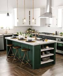Island seating can usurp the kitchen table and save valuable floor space. 25 Contrasting Kitchen Island Ideas For A Statement Digsdigs
