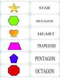 Printable Shape Flashcards Shapes Flashcards Flashcards Printable Shapes