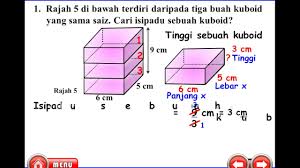 Pelajari sama kaki siku siku sembarang rumus luas rumus.ada berbagai macam bentuk bangun datar, salah satunya adalah trapesium. Matematik Tahun 6 Bentuk Dan Ruang Novocom Top