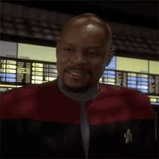 Nodding Benjamin Sisko GIF