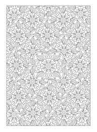 Abstract pattern inspired by flowers : Doodle Graphic Leaves And Flowers Coloring Page For Adults Art Therapy Antistress Zentangle Abstract Patterns Stock Illustration Illustration Of Pattern Leaves 152730651