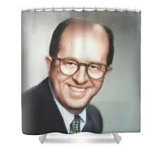 Phil Silvers, Actor Shower Curtain by Esoterica Art Agency