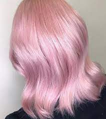 Trendy hair makeup and pink temporary hair color with a sponge applicator. Dreamy Pink Hair Color Ideas Formulas Wella Professionals