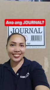 Ano nga ba ang JOURNAL? Isa ito sa books of accounts na requirement ni...
