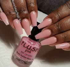 Black And Light Pink Acrylic Nails Follow Itscolddownhere For More Soft Pink Nails Nails Pink Acrylic Nails