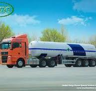 Liquid CO2 Semi Trailer Tanker Transport Tank 3 Axles PU Foaming Insulation  CO2 Gas Carbon Dioxide Semi Trailer for Africa