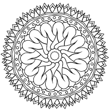 Stress relief coloring book (flowers & butterflies) 4. Carried Away A Printable Coloring Page Mandala Coloring Pages Mandala Coloring Free Coloring Pages