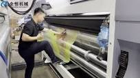 How to operation flexo printer slotter die cutter machine to make carton  boxes QHFP150