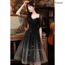 パーティードレス 結婚式 お呼ばれドレス 袖あり ラメ チュールドレス ミディアムドレス 大きいサイズ 3L 4L 黒 韓国 ファッション 大人可愛い  : ホリスティックショッピ - 通販 - Yahoo!ショッピング