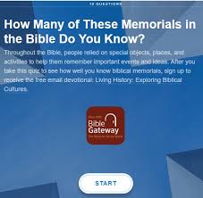 The american m5 is a powerhouse, a modern classic, and. Quiz Memorials In The Bible Bible Gateway Blog