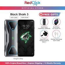 This is an updated gaming smartphone that runs on the latest snapdragon 855+ processor. Xiaomi Black Shark 3 8gb 128gb 12gb 256gb Original Xiaomi Malaysia Set 4 Free