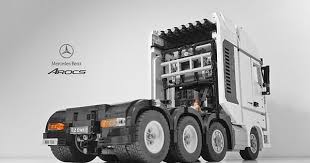 Lego Mercedes Benz Arocs 4163 Truck Rc Lego Truck Lego Cars Lego Technic