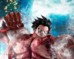 Imagem de Monkey D. Luffy, personagem de One Piece, em Jump Force