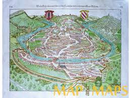 Tripadvisor has 42,988 reviews of besancon hotels, attractions, and restaurants making it your best besancon besancon tourism: Besancon France Bisanz Antique Woodcut Munster 1576 Mapandmaps