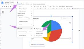 how to put pie chart in google docs and 9 ways to customize it