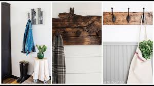 We pile coats, scarves and hats onto them additionally, this idea makes the entire area more practical. 17 Creative Diy Coat Rack Ideas Hd Youtube