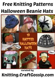 Get a cute halloween toy knitting pattern and thrill the little ones. Knitting Patterns 10 Knitted Halloween Beanie Hats Knitting