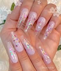 Encapsulated Butterfly Glitter Ombre Acrylic Nails Tutorial On Youtube Click To Visit Link Y Purple Nails Cute Nail Art Designs Ombre Acrylic Nails Such designs are in fashion now, and they look fantastic!