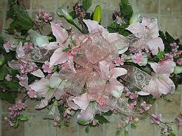 Evidence indicates that the earliest confirmed use of flowers at the funerals/burials of human beings occurred in raqefet cave, located in mt. Sweetest Day Petite Cemetery Flower Grave Pillow Light Pink Breast Cancer Battle Ebay