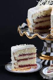 Her dress is based on a japanese christmas cake. White Chocolate Christmas Cake