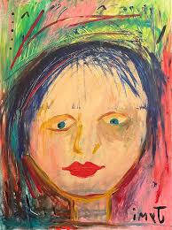 Wip acrylic cold wax. Neutral pic using filters Which do you prefer?