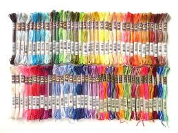 all 76 colors of dmc variegated floss this includes the 60