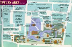 Map Of Yuyuan Garden Chinese Garden China Map Map