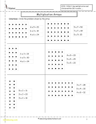 Free 2nd Grade Worksheets Array Worksheets 2nd Grade Worksheets Multiplication Arrays