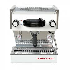 The reason is primarily due to volume. La Marzocco Linea Mini White Caffe Italia