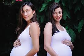 I'm solenn heussaff, and i'm an actress based in the philippines. Best Christmas Present Anne Curtis Solenn Heussaff Share Preggy Photos Abs Cbn News
