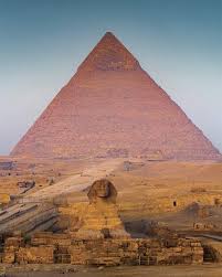 Ancient Egypt On Instagram Sunrise Over The Great Sphinx Of Giza With The Pyramid Of Khafre Behind Subsc Pyramids Egypt Egypt History Great Pyramid Of Giza