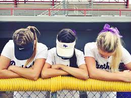 Softball Hair Softball Hairstyles Sports Hairstyles Sporty Hairstyles
