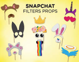 13th Birthday Photo Booth Props Free Printable Printable Snapchat Booth Props Snapchat Filters Digital Set Photobooth Props Wedding Photo Booth Party Props Wedding Photo Booth Props Emoji Birthday Party