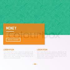 Click on the add funds button of the amount you wish to buy. Money Concept With Thin Line Icons Stock Vector Colourbox