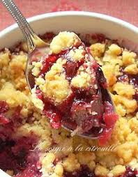 La Soupe A La Citrouille Crumble Aux Fruits Rouges Crumble Aux Fruits Crumble Aux Fruits Rouges Recette Crumble Fruits Rouges
