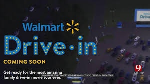 Walmart in early july announced plans to show free movies, which are being curated by the tribeca film festival, and on wednesday released the list of the movies with dates and cities where the movies would be shown. Walmart To Turn 160 Parking Lots Into Drive In Movie Theaters