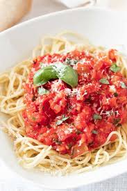Simmer at a low heat setting for 2 hours, stirring occasionally. Fresh Tomato Sauce Recipe Easy Italian Pasta Sauce Plated Cravings