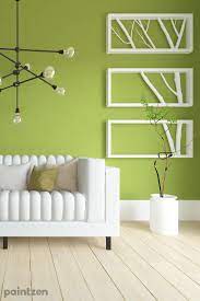 Go Green For A Calmer Space Green Walls Living Room Green Home Decor Living Room Green
